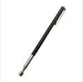 Stainless steel retractable magnetic pickup tool extended to 53cm on a workshop bench