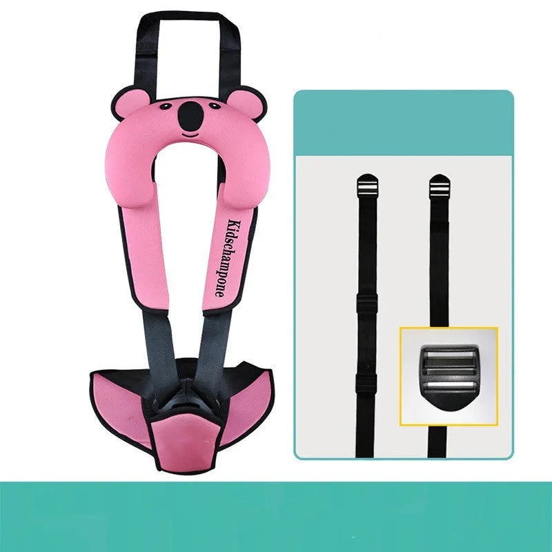 Portable child car seat belt retainer safety seat for 12-36kg children