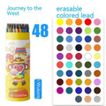Zhenglin Sports colour pencils in 24 and 36 colour sets with paper barrel construction