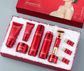 10 piece facial care set water and lotion with cleanser toner essence eye cream beauty cream and foundation