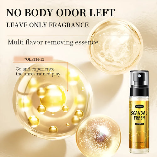 100ML body spray perfume lasting fragrance bottle with four scent options Black Opium Bleu De Chanel Scandal Fresh Ultra Male