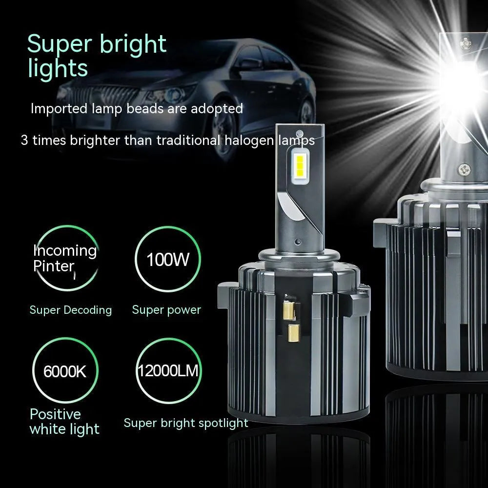 Volkswagen Golf 7 LED low beam headlight bulb with aluminium housing