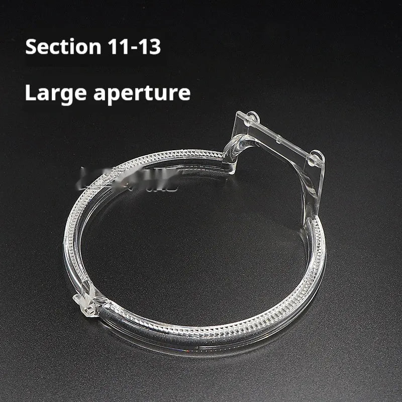 12V yellow light guide tube for front headlight angel eyes, large aperture variant for 11-17 cars