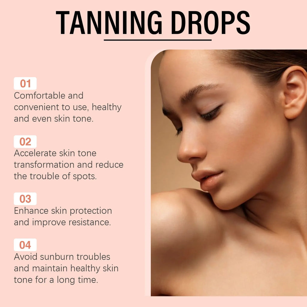 60ml bottle of Natural Beauty Black Drops skin serum with a droplet dispenser