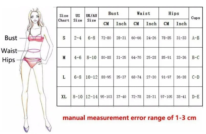 Women's black one-piece swimsuit with a hollow backless design and a central tether strap.