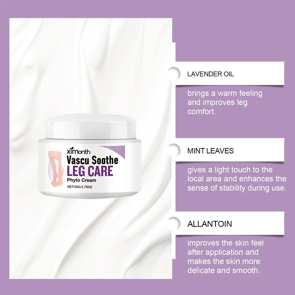 50g tube of lavender and mint massage cream for daily moisturising