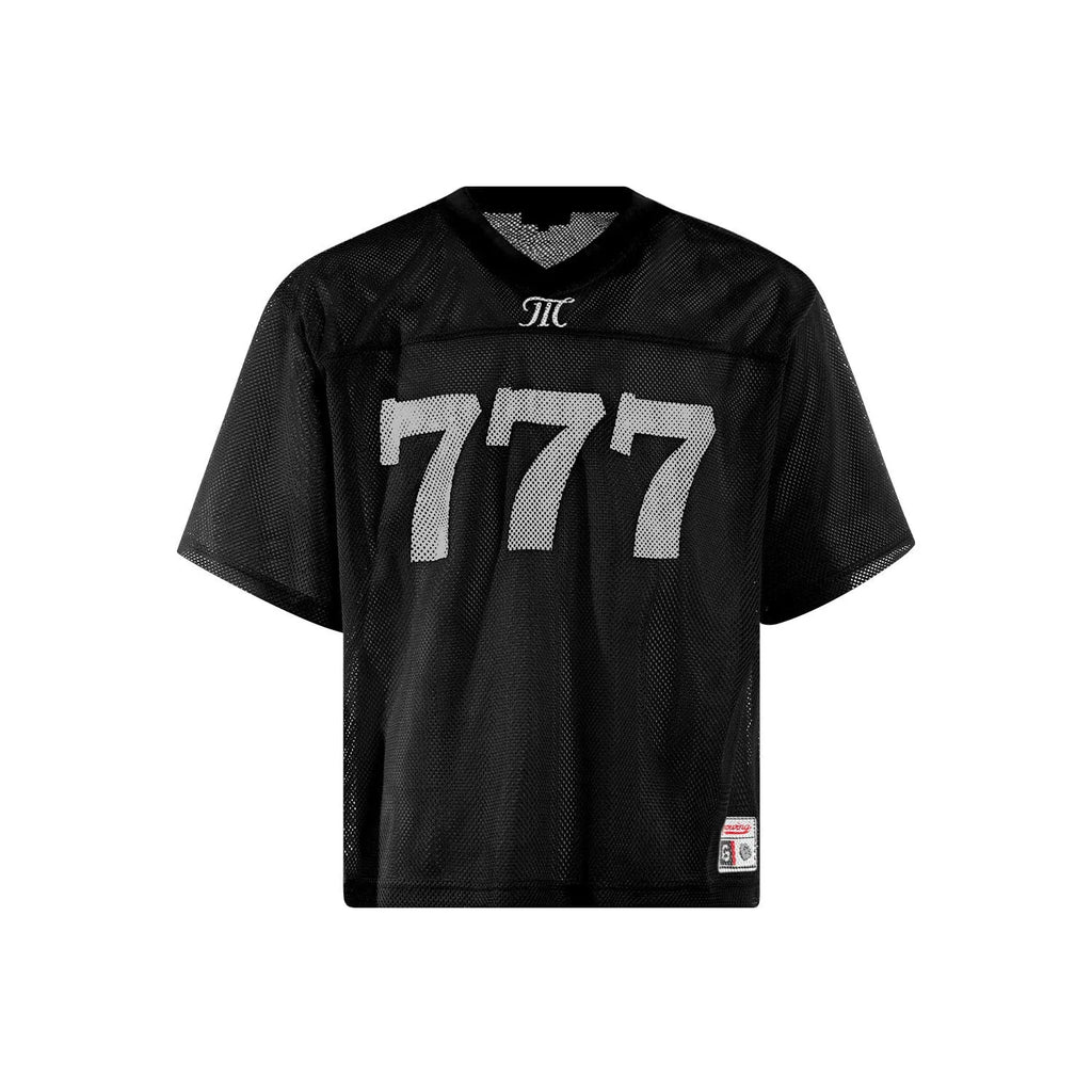 Loose-fit retro style t-shirt in black, white, purple or orange colours