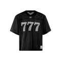 Loose-fit retro style t-shirt in black, white, purple or orange colours