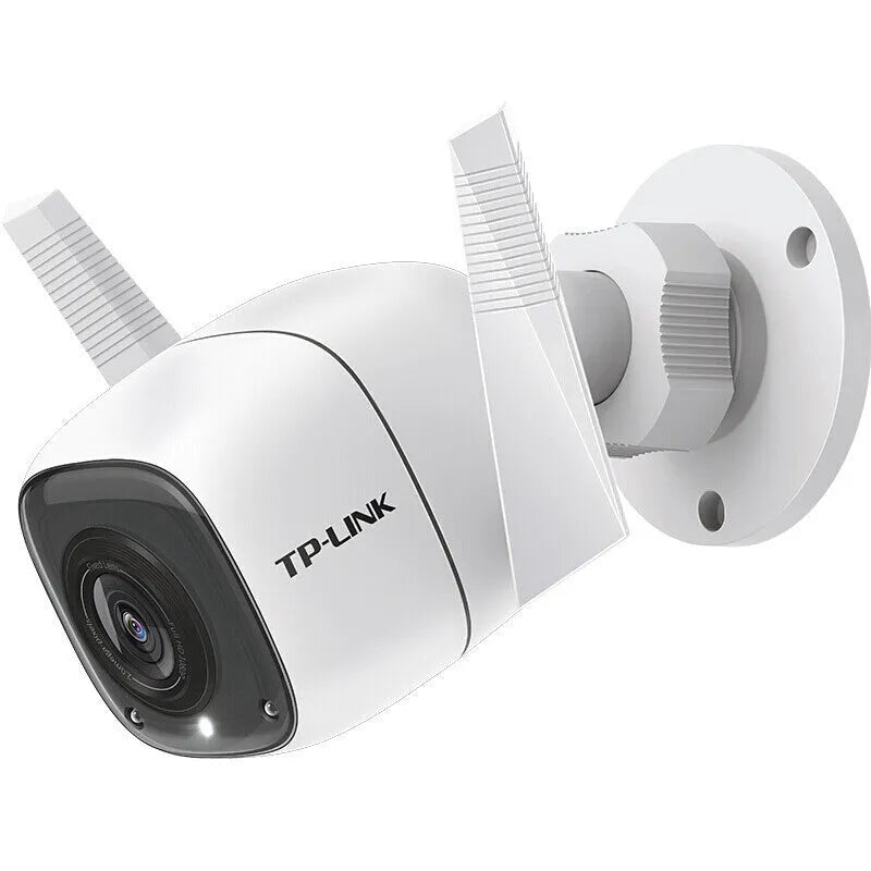 Outdoor webcam with 1080p HD and infrared night vision for security surveillance