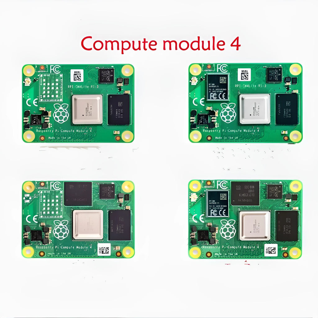 Raspberry Pi CM4 Compute Module 4 core board with BCM2711 processor, B to B connector, Gigabit Ethernet and PCIe expansion