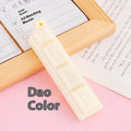 Chocolate-themed novelty ballpoint pen with 0.5mm bullet tip in choice of three colours