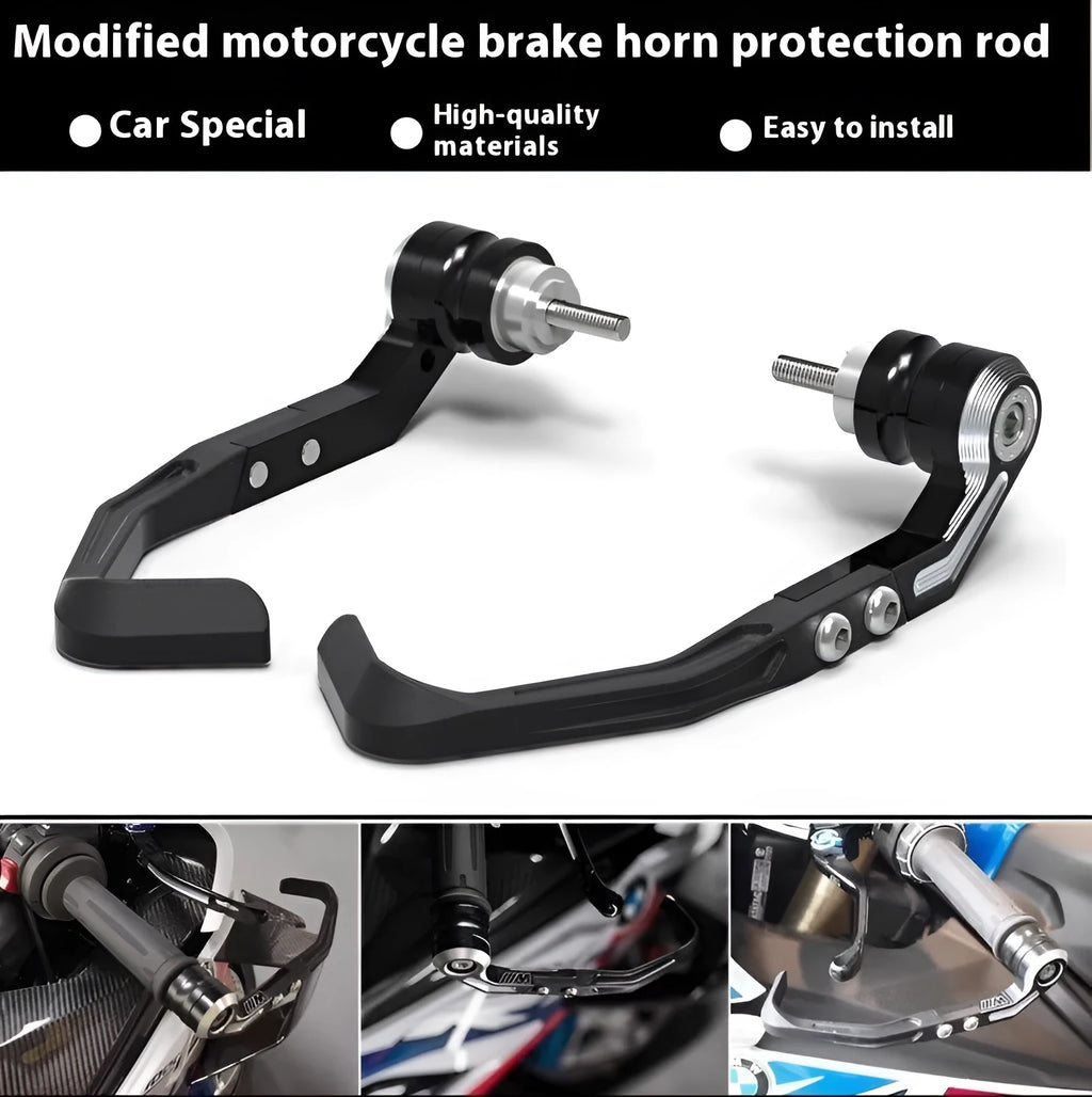 Black CNC motorcycle bow protection pads for Honda CBR650 brake horn guard bar