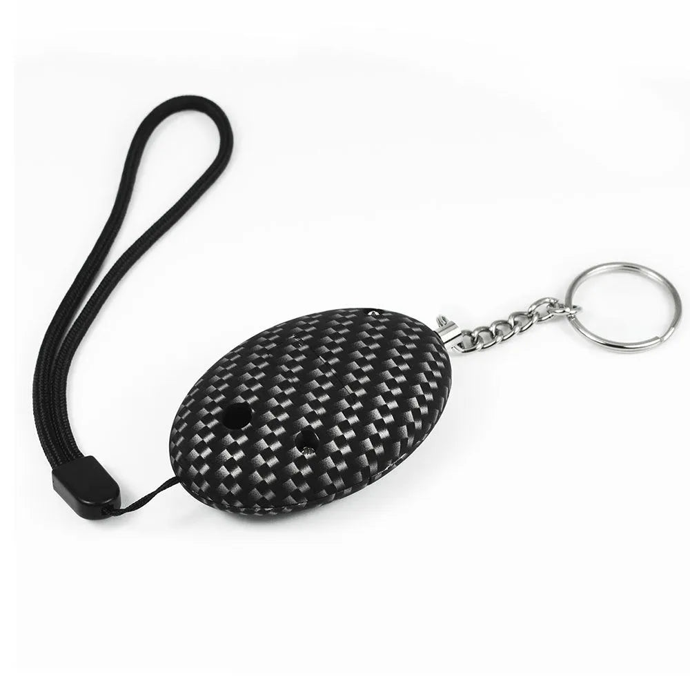 Mosaic anti-wolf device black personal alarm with compact rectangular shape