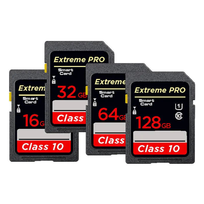 U3 high-speed memory card for camera and SLR with 64GB capacity, compact 24x34x2.1mm size