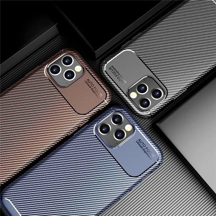 A simple black silicone protective case fitted on an iPhone, showing precise cutouts for the camera and ports.