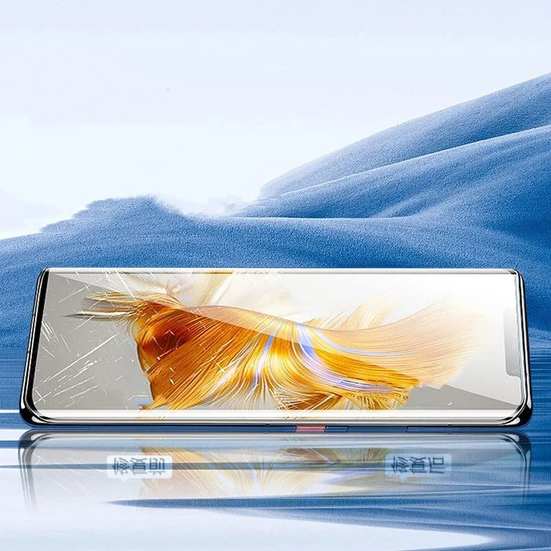 TPU screen protector for Huawei Mate60 and Mate60 Pro with anti-fingerprint coating and installation tool