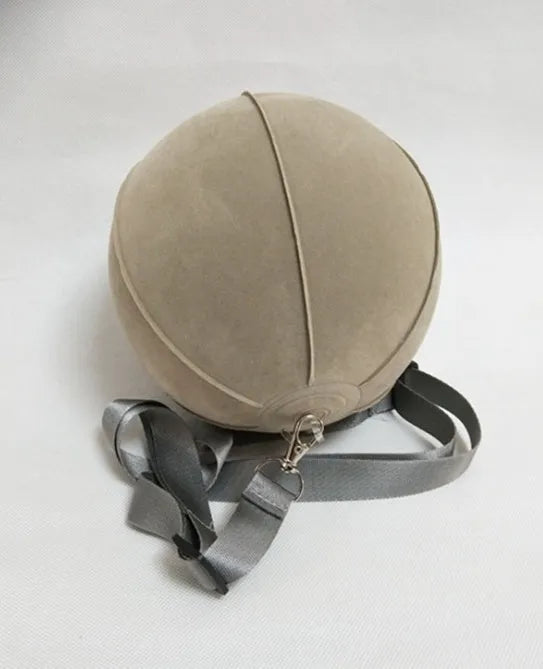 Smart Inflatable Ball Swing Trainer in gray PVC cloth for sports training