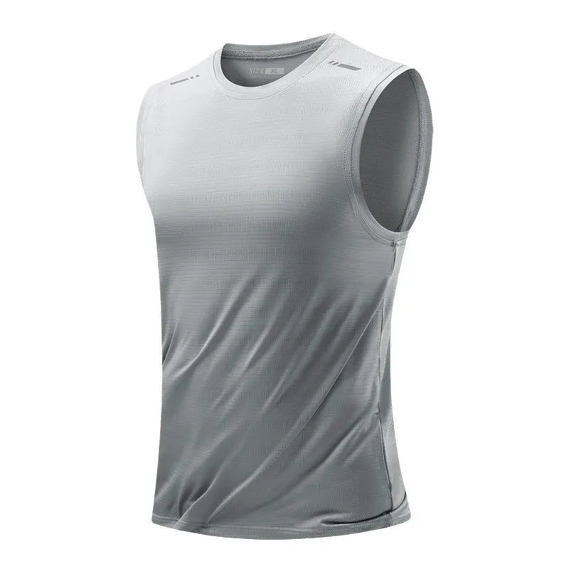 Men's loose fit bamboo fibre waistcoat in multiple colour options with straight hem design