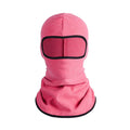 Cotton motorcycle head cover in a patterned street style, shown with a pair of matching gloves.