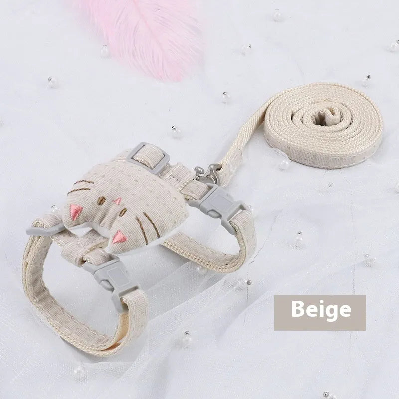 T-shaped cat pull rope toy with drawstring in pink colour for interactive play