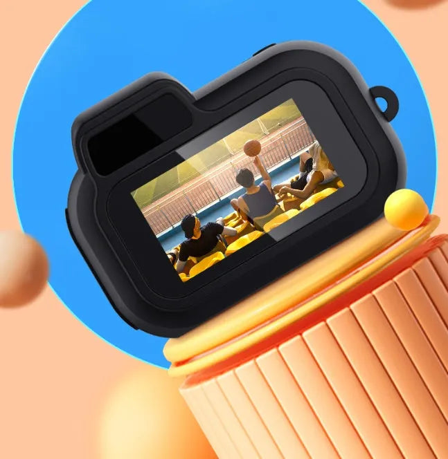 Black Y3000 HD outdoor sports camera showing compact body and 0.96-inch display screen.