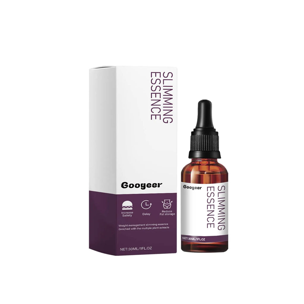 30ml bottle of body shaping drops for thigh, arm, and belly contouring