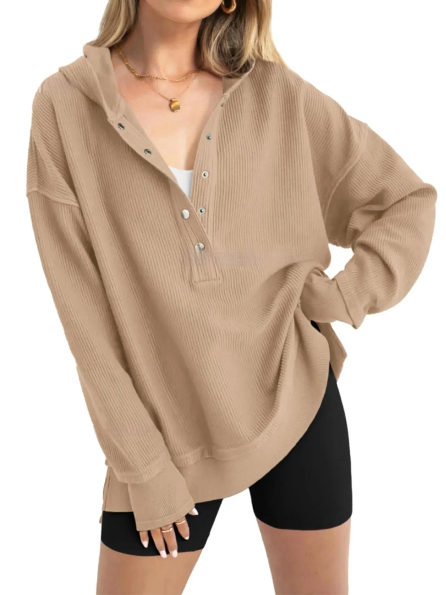 Women's solid colour loose-fit pullover sweater with raglan sleeves in peacock green.
