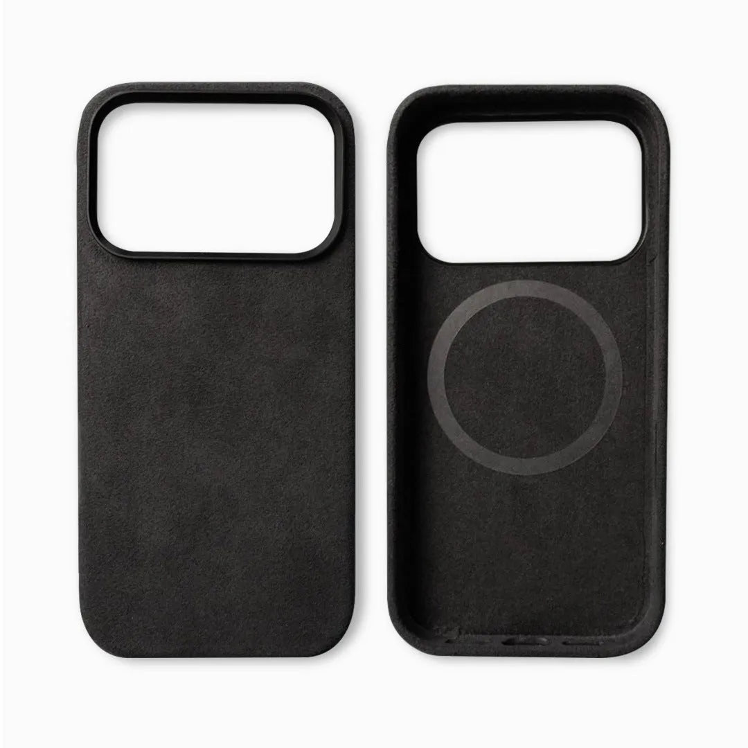 Alcantara shockproof magnetic phone case for iPhone 17 Pro Max Air in multiple colour options