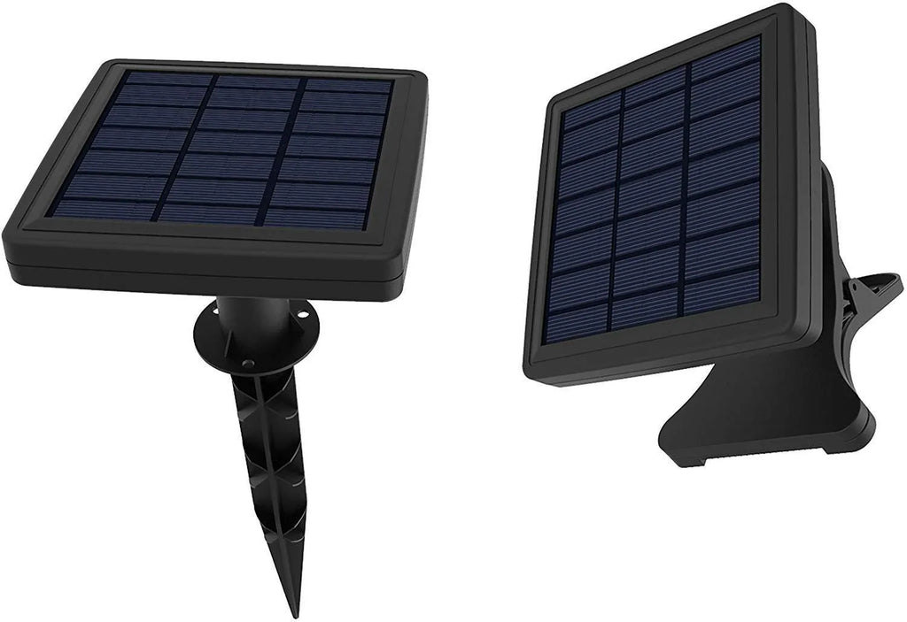 Waterproof solar-powered LED string lights with PVC shell for outdoor garden use