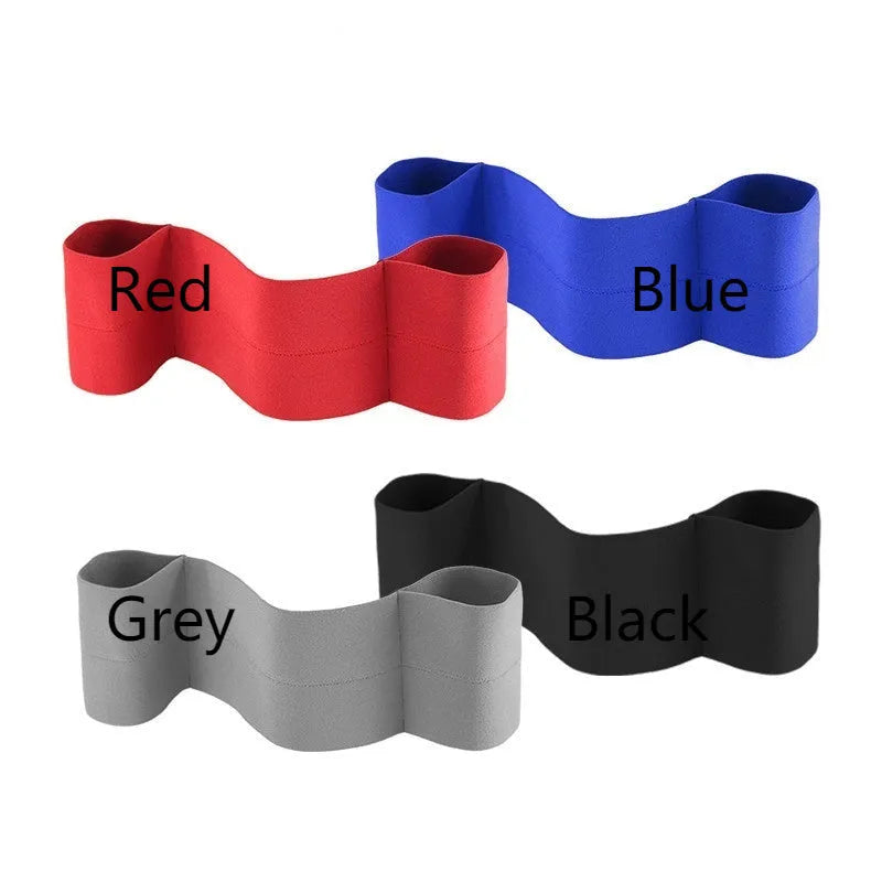 A stretchy elastic bandage designed for compression and support around the elbow joint.