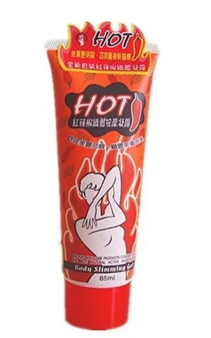 85 ml slimming massage gel tube for body use with penetration enhancer and weight loss agent, not for face