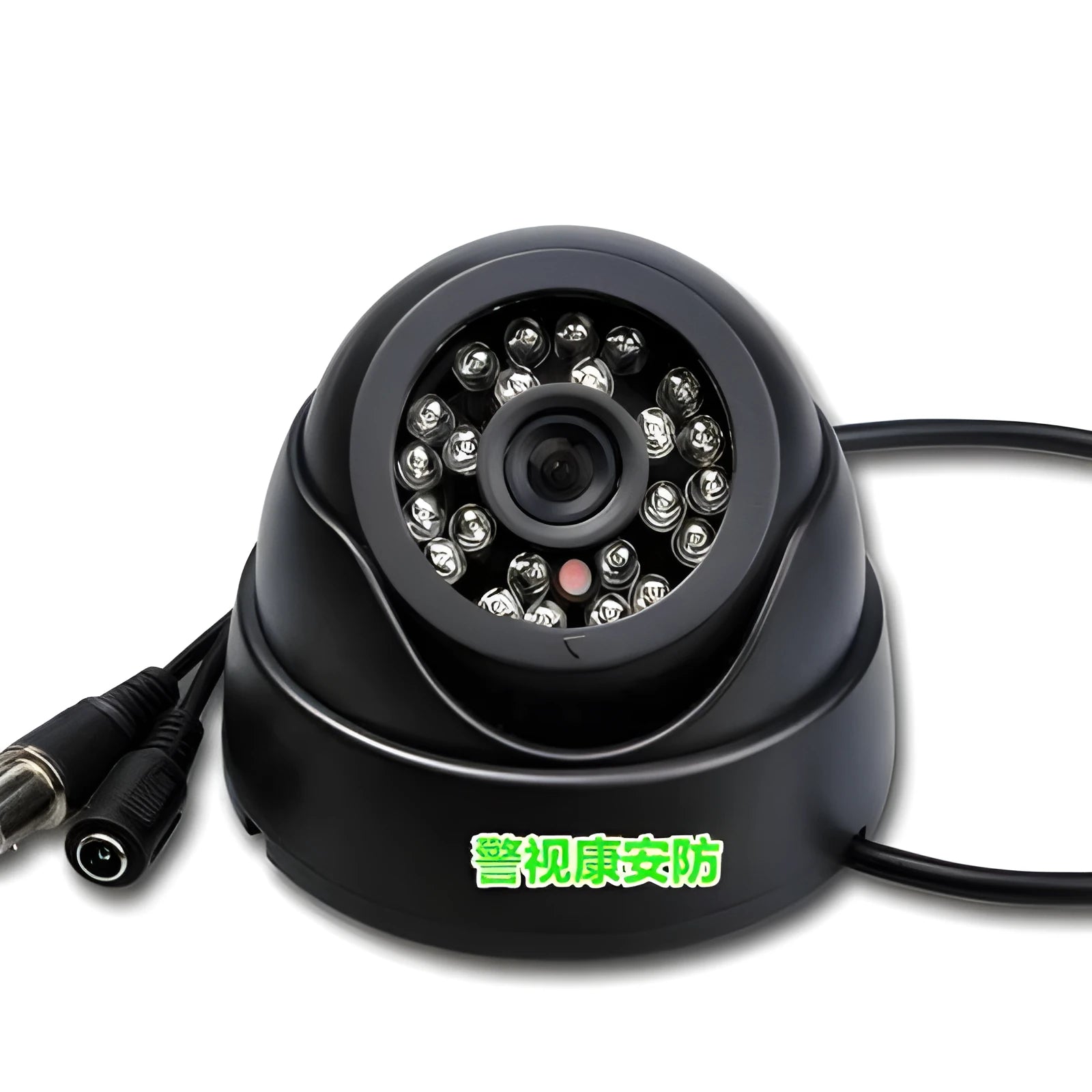 Indoor dome surveillance camera with infrared 480 TVL resolution 3.6mm lens