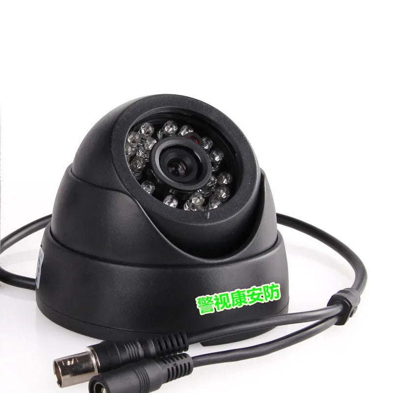 Indoor dome surveillance camera with infrared 480 TVL resolution 3.6mm lens