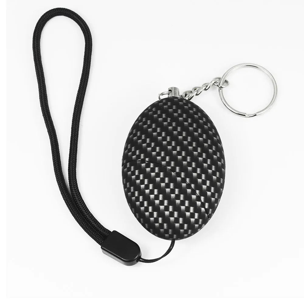 Mosaic anti-wolf device black personal alarm with compact rectangular shape