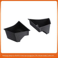 TPE trunk side storage box cover accessory for Tesla Model Y and Model 3 interior.