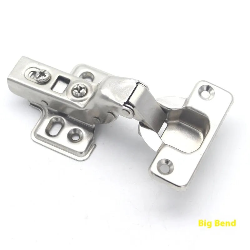 761 cold rolled steel hydraulic damping cabinet hinge with nickel plating in three bend configurations