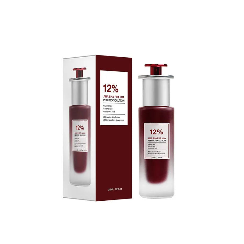 Facial exfoliating essence in 30ml or 35ml size for skincare routines