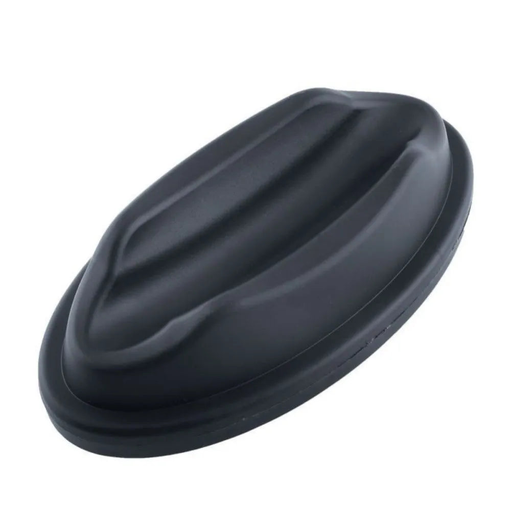 Indoor training bench front wheel mount black plastic cycling pad 25x16x6 cm