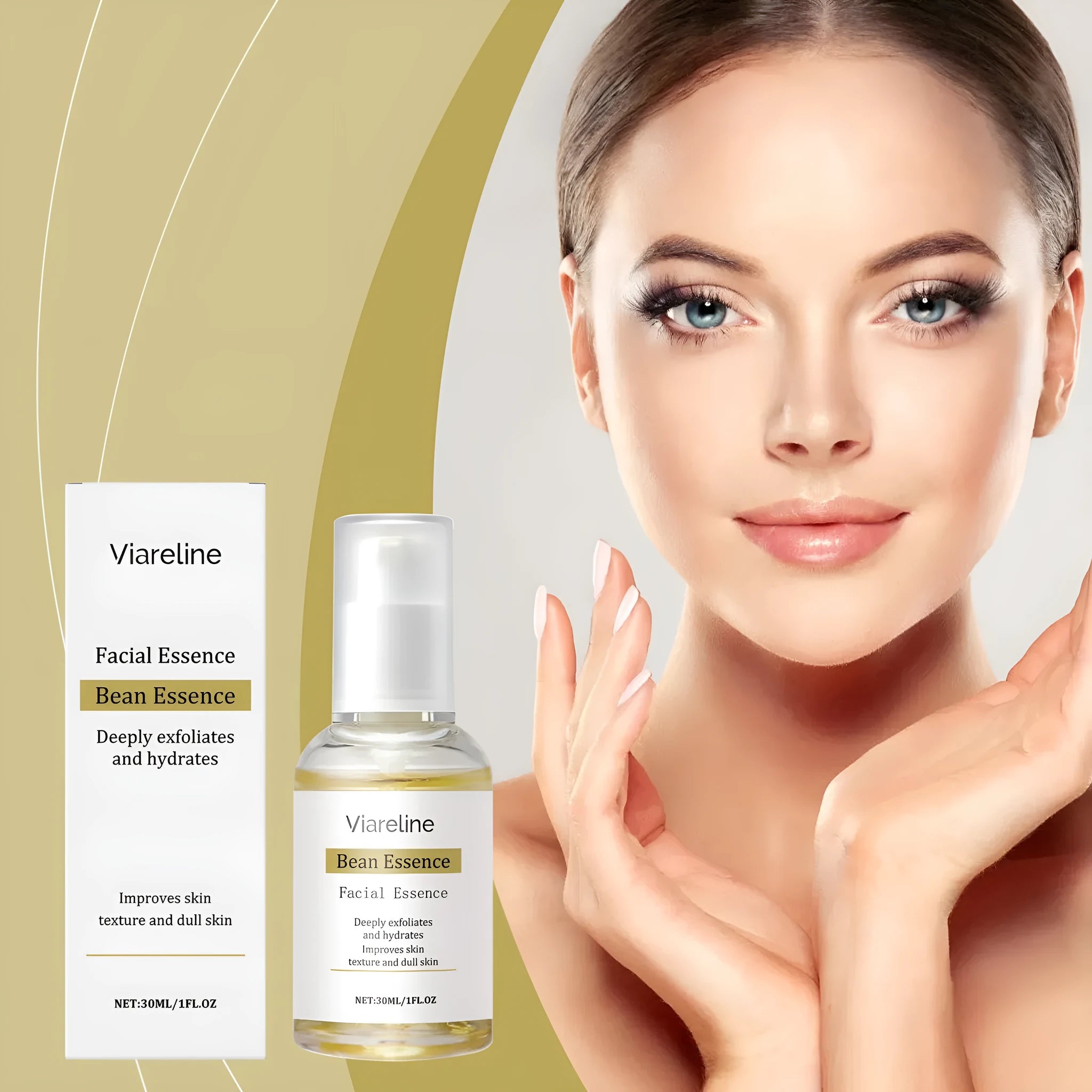 30ml bottle of daily shin moisturiser essence with hyaluronic acid and vitamin C