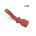 Lazy shoe lifter PP plastic polypropylene shoehorn 16.5 x 4.6cm compact size lightweight 18.5g shoe helper for easy slip-on no bending home use multiple colour options blue grey pink red white