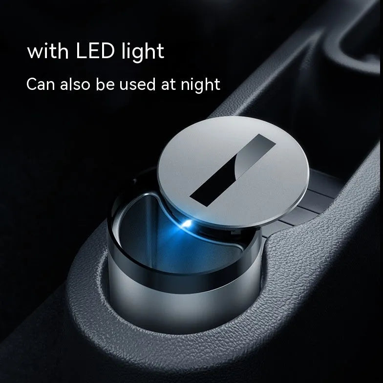 Silver intelligent induction ashtray with automatic opening infrared sensor
