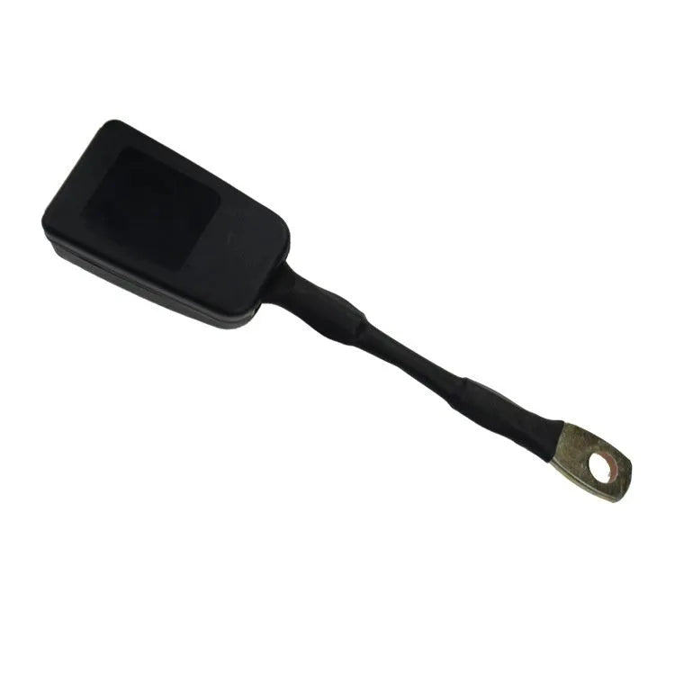 Car seat belt socket safety buckle with 20cm steel wire base for 21cm insert width vehicles