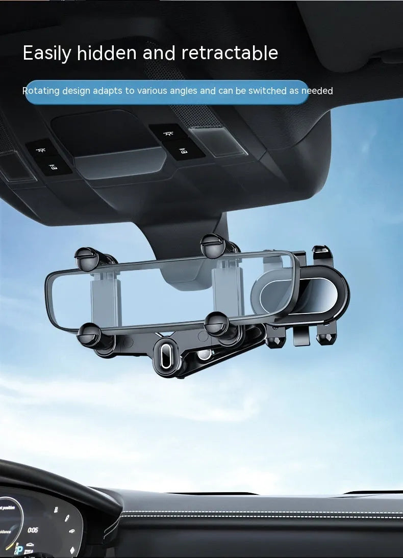 ABS automobile rear view mirror bracket for 7th generation upgraded folding rod rearview mirrors