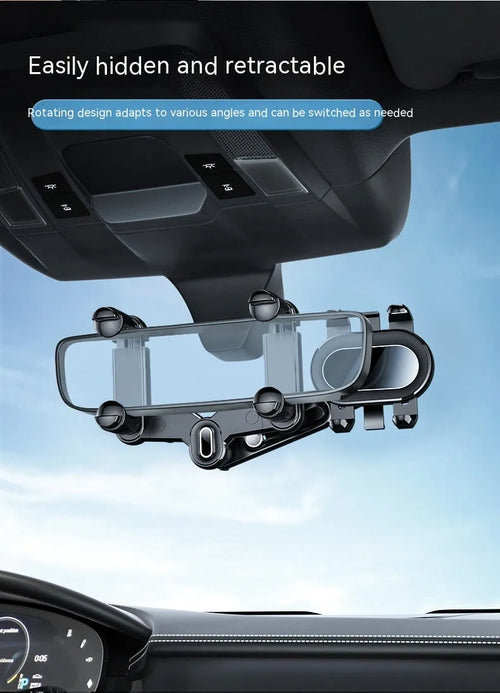 ABS automobile rear view mirror bracket for 7th generation upgraded folding rod rearview mirrors