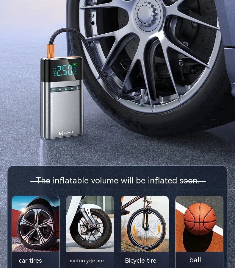 12400mAh capacity car jump starter power bank with aluminium alloy shell in EVA storage case