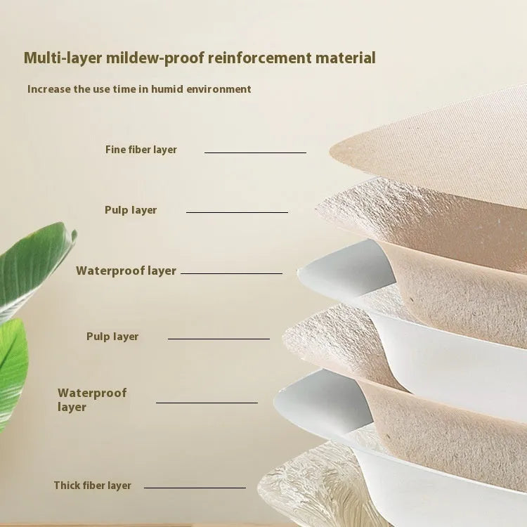 Brown disposable biodegradable cat litter box shown in one of three available sizes.