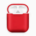 Silicone AirPods case with shockproof earmuffs and anti-lost rope in multiple colour options