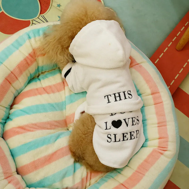 Cotton dog pet clothes in picture colour, casual style, sizes XS to 3XL
