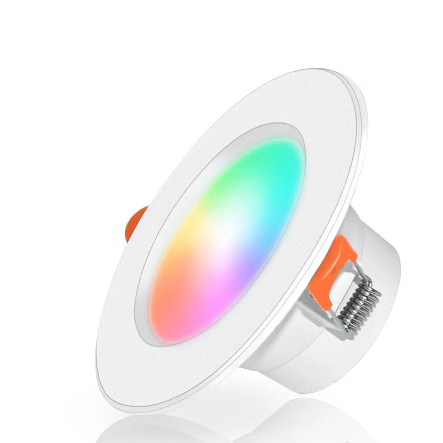 Graffiti Bluetooth smart downlight with voice control, full colour dimming, and integrated speaker in modern simplicity style