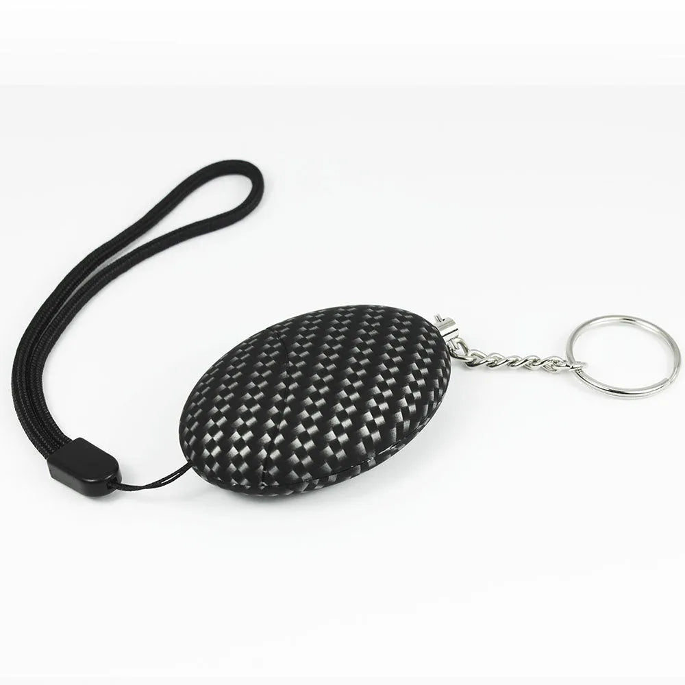 Mosaic anti-wolf device black personal alarm with compact rectangular shape